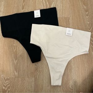NWT Auden high waisted thongs (2pair)